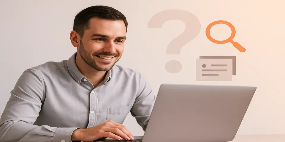 Marketer analyzing SEO performance to debunk ranking myths