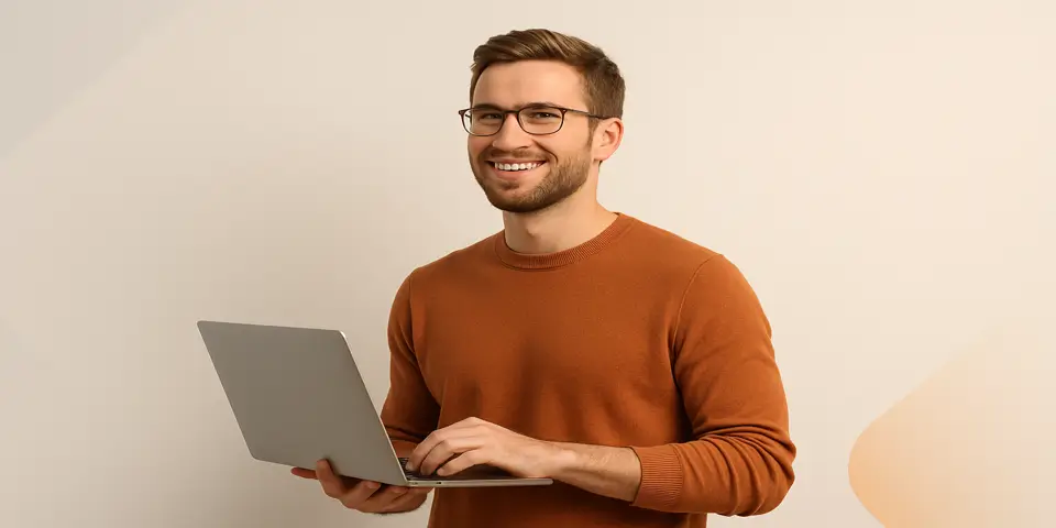 Developer analyzing e-commerce website metrics for optimization.