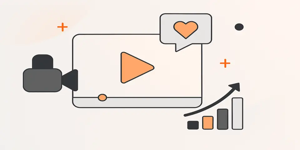 "Infographic illustrating emerging video marketing trends and technologies"