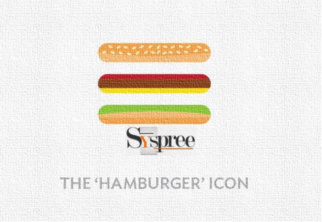 Hamburger Menu in Websites blog by Web Design Company in Mumbai