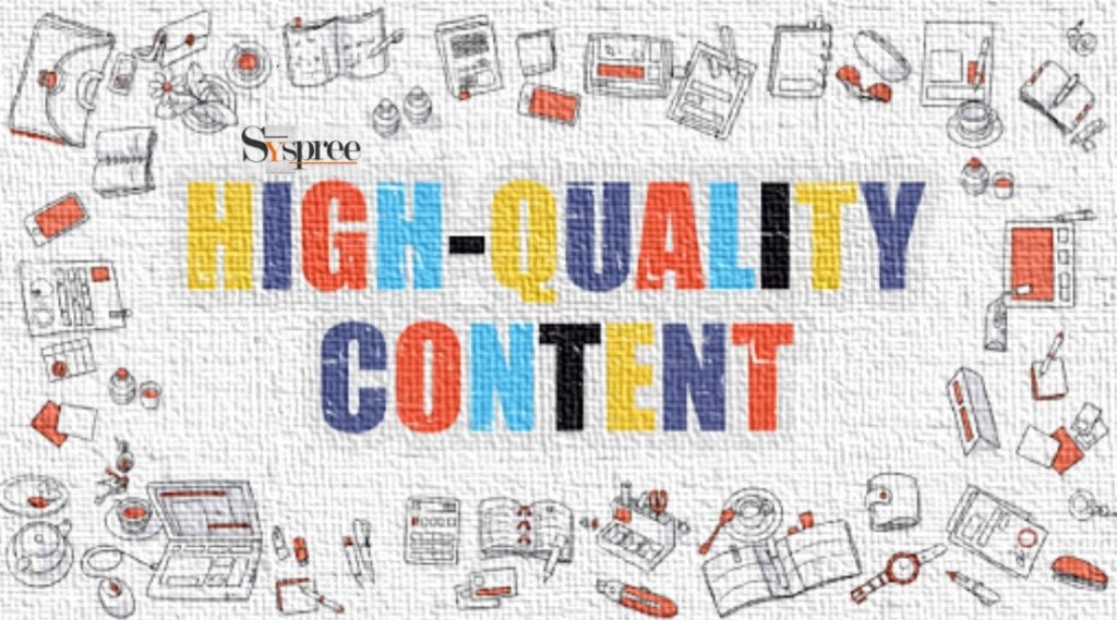 High-Quality Content by Web Development Company in Mumbai