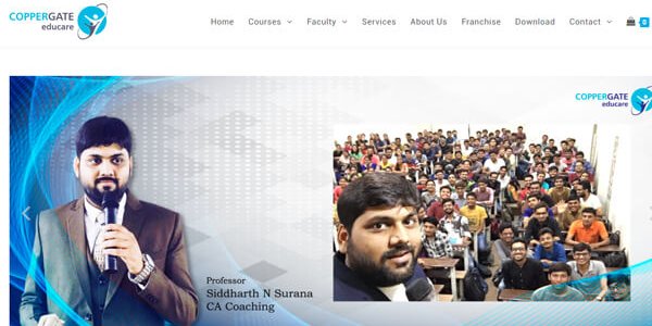 web designing company in Mumbai SYSpree Client Coppergate educare