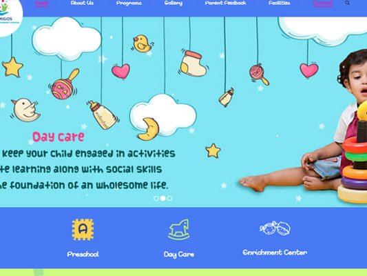 web designing company in Mumbai SYSpree lil Amigos
