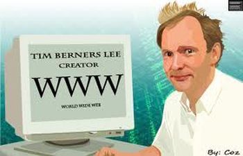 Tim Berners Lee, The father of WWW. History and evolution of Digital Marketing by SySpree - Leading digital Agency in Mumbai