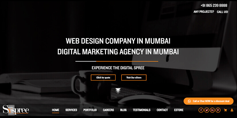 Web Design company in Mumbai _ Working on our New Face our New Website _ SySpree