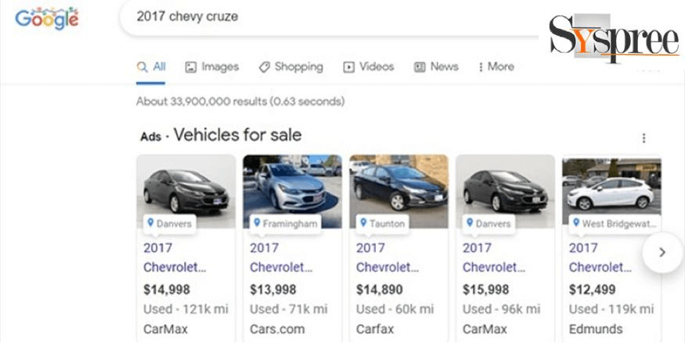 Google Introduces Structured Data For Car Dealership Inventory