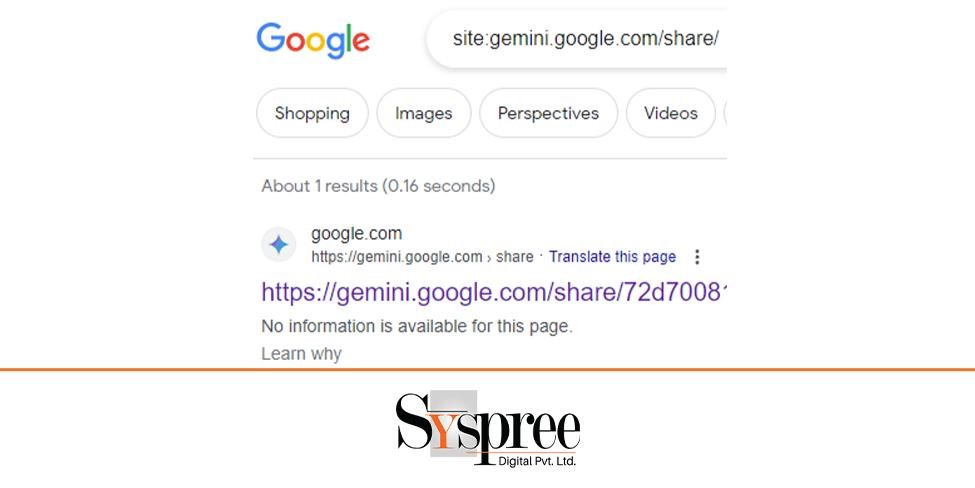 Google Gemini Chat Data Leak – Why Did Gemini Chat Pages Get Indexed