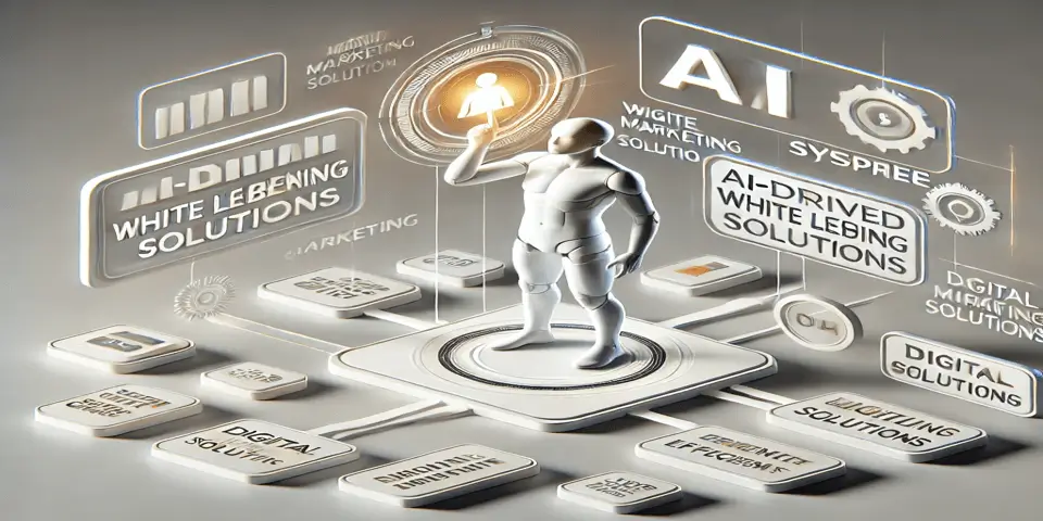 A professional marketing expert using AI tools for white-label digital marketing solutions.