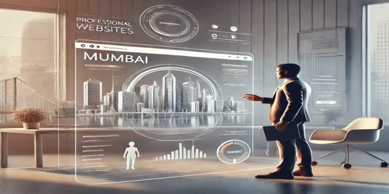 A professional website interface showcasing digital growth for Mumbai businesses.