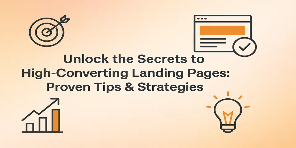 Business professional planning high-converting landing pages on a digital tablet.