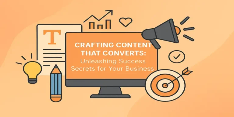 A digital workspace showing professionals planning high-conversion content strategies