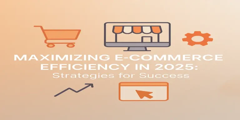 E-commerce strategies for maximizing efficiency in 2025
