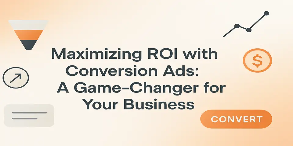 Retargeting strategy title highlighted with icons for ROI and conversion.