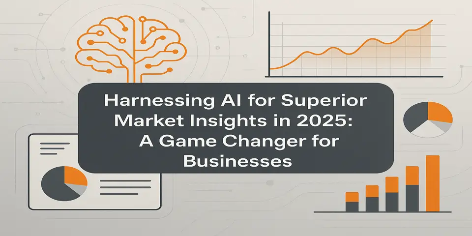 AI-generated dashboard showcasing market insights and analytics.