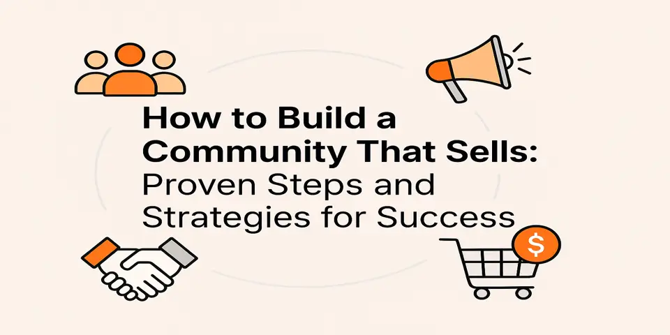 Visualizing strategies that help build communities that sell.