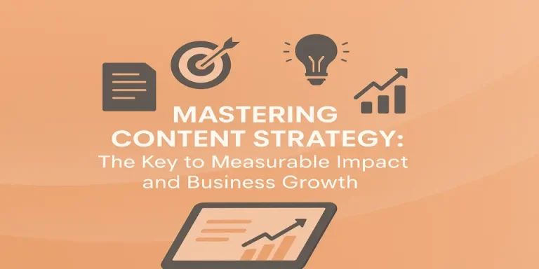 Visual icons illustrating key concepts in content strategy and growth.
