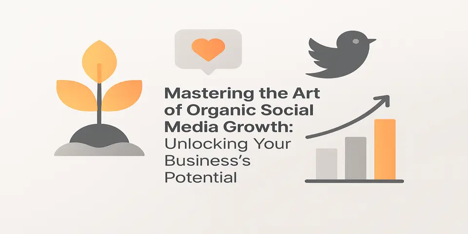  Visual representation of strategies driving social media growth.