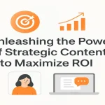 Modern digital strategy concept for maximizing ROI in 2025