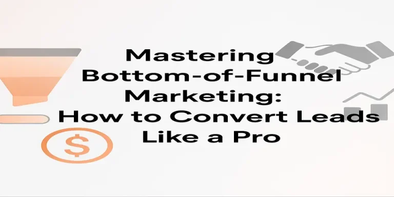 Conceptual funnel design symbolizing bottom-of-funnel marketing.