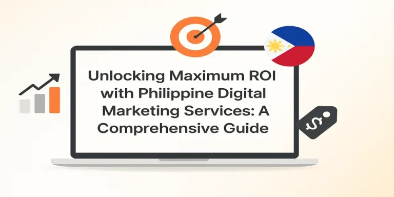 Digital marketing specialist from the Philippines working on campaign strategies using a laptop.