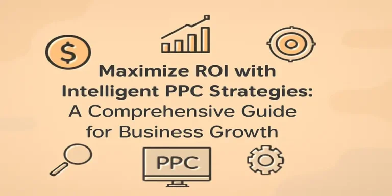 Professional team discussing intelligent PPC strategies in a business meeting.