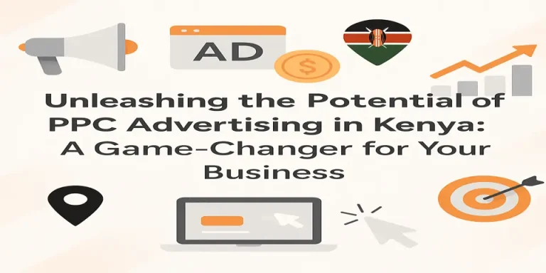 PPC advertising featured image with icons of ads, charts, and location markers