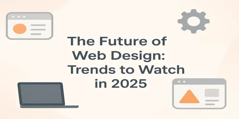 Modern web designer exploring the future of web design trends for 2025